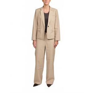 NEW RAQUEL ALLEGRA women's arden trousers pants in wheat